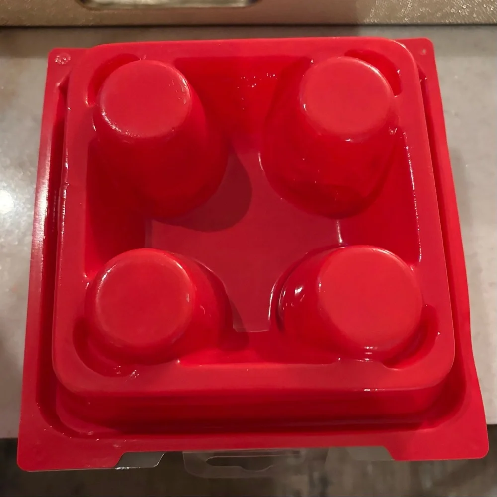 Egglettes Red Egg Cooker Set